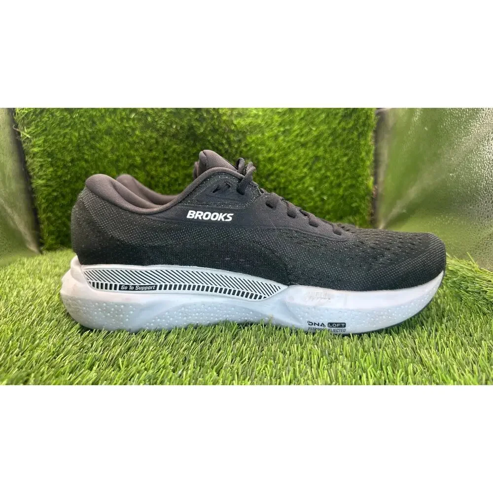 Brooks Adrenaline GTS 24 1104371D087 Athletic Sneaker Men 8.5D Black Mesh Sports